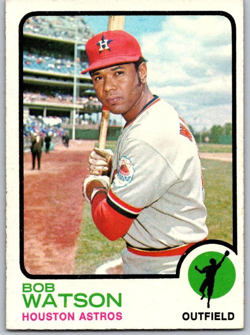 Bob Watson 1973 topps Topps
