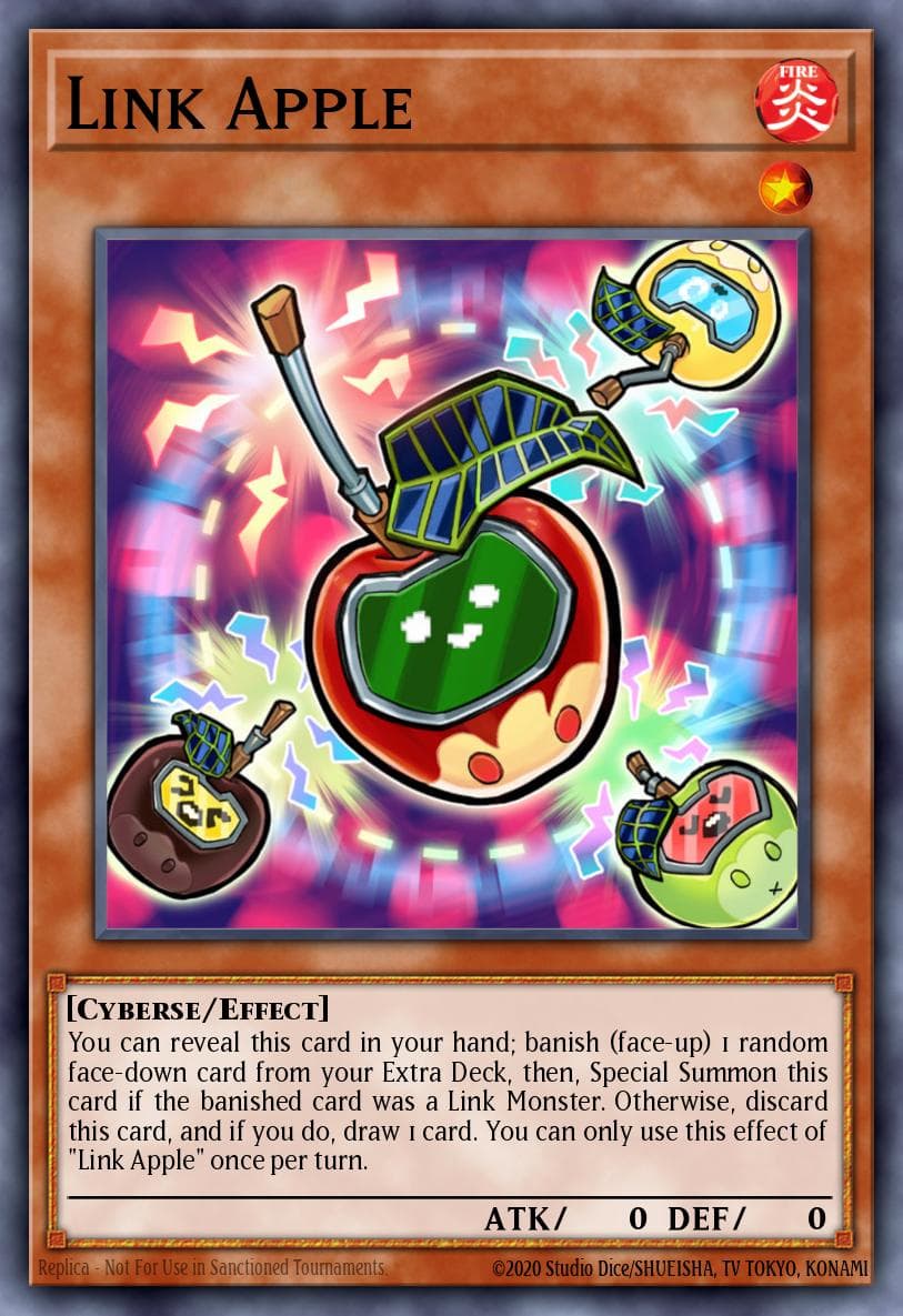 Link Apple 2021 Yu-Gi-Oh! Dawn of Majesty 1st Edition