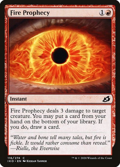 Fire Prophecy 2020 Magic: The Gathering
