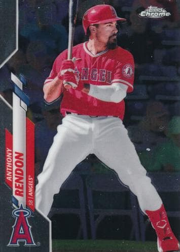 Anthony Rendon 2020 topps Topps Chrome Update