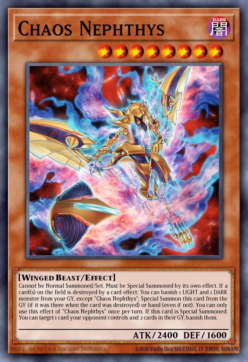 Chaos Nephthys 2021 Yu-Gi-Oh!