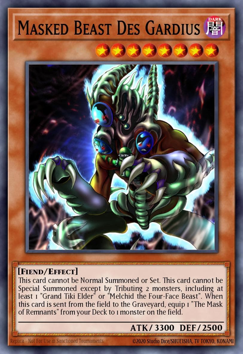 Masked Beast Des Gardius 2020 Yu-Gi-Oh! Speed Duel: Battle City Box