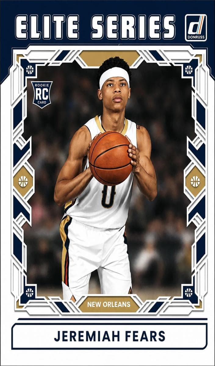 Jeremiah Fears 2025 panini