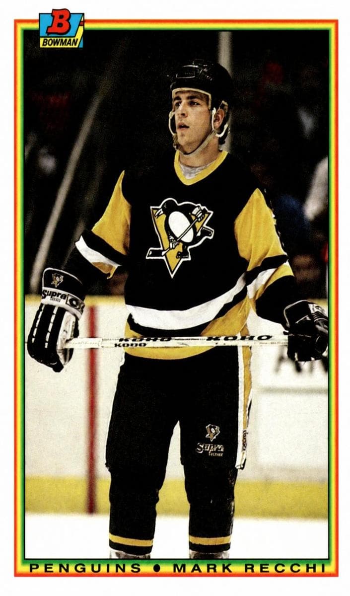 Mark Recchi 1990 bowman