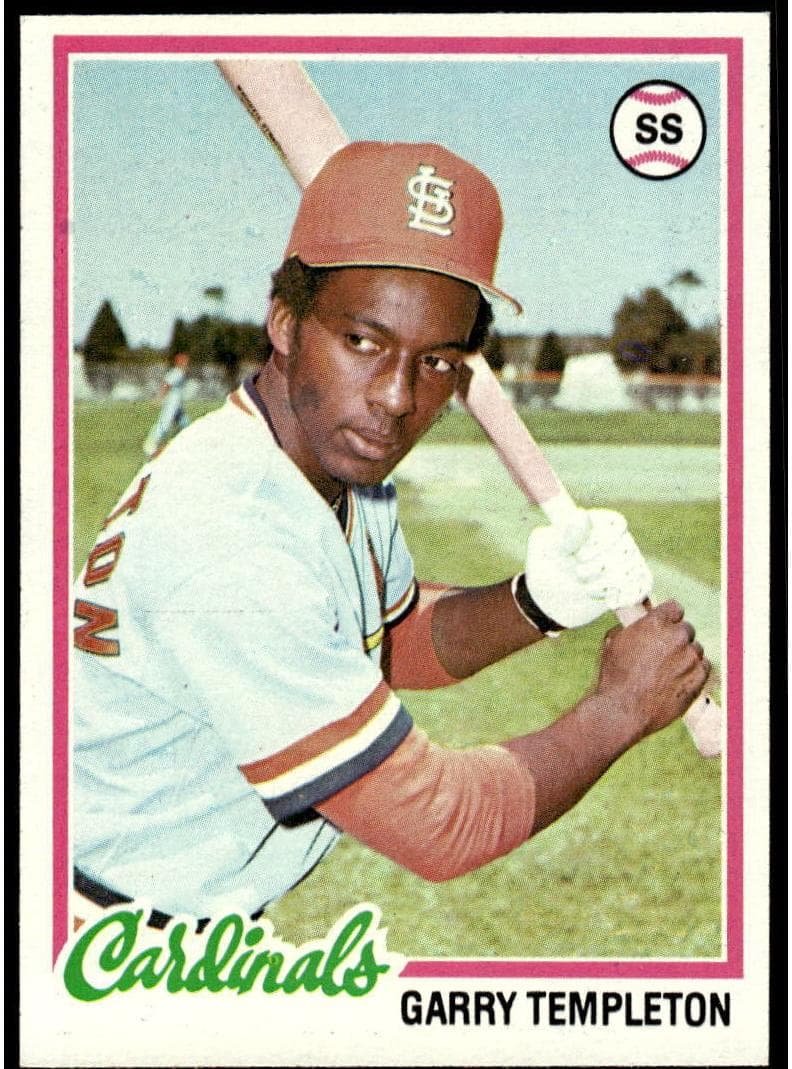 Garry Templeton 1978 topps Topps