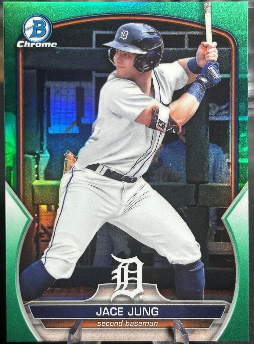 Jace Jung 2023 bowman Bowman Draft
