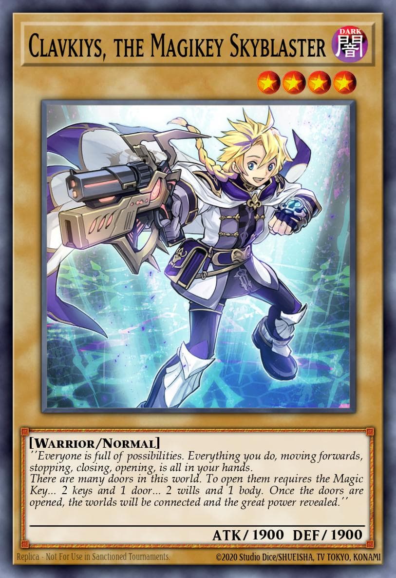 Clavkiys, the Magikey Skyblaster #DAMA-EN010