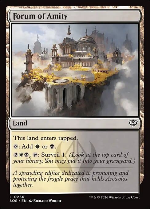 Forum of Amity 2026 Magic: The Gathering Secrets of Strixhaven Foil
