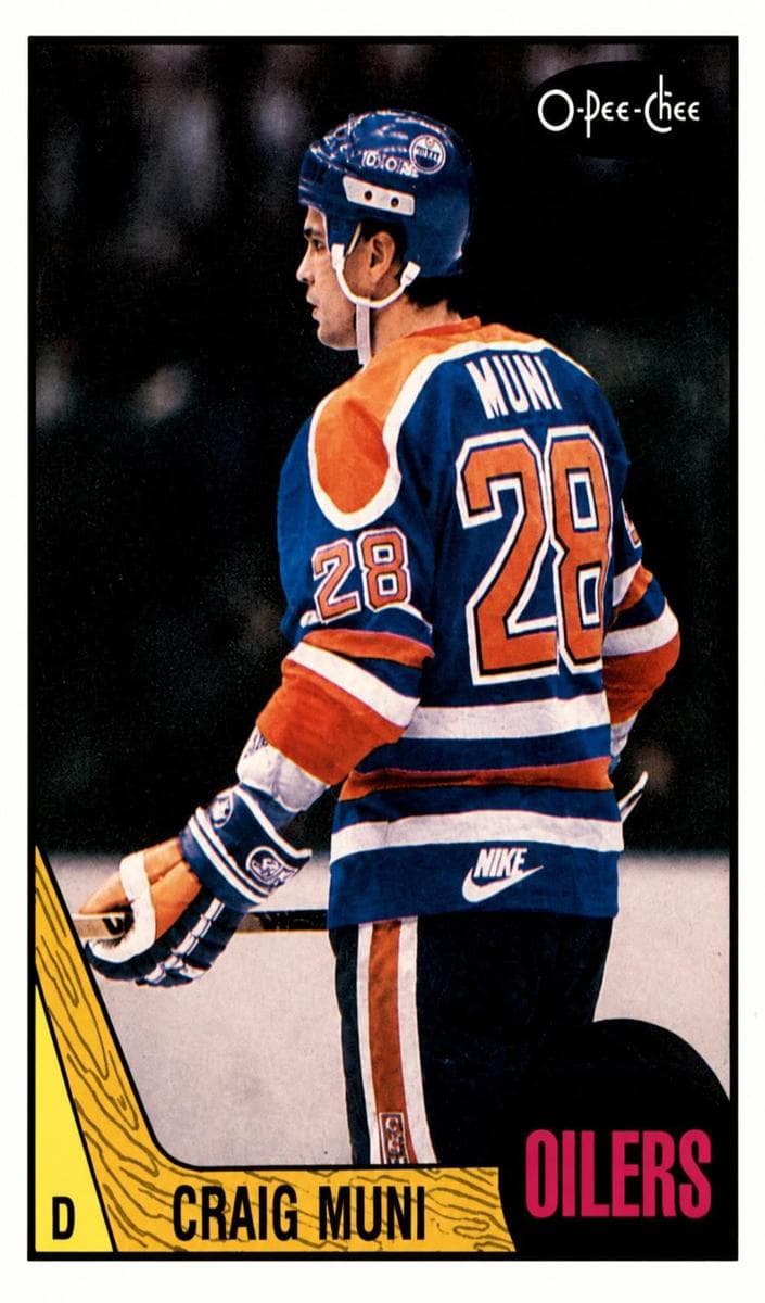 Craig Muni trading card