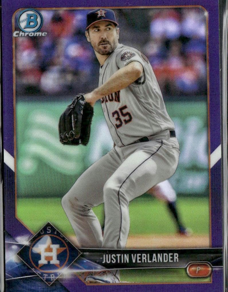 Justin Verlander 2018 bowman