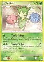 Roselia trading card