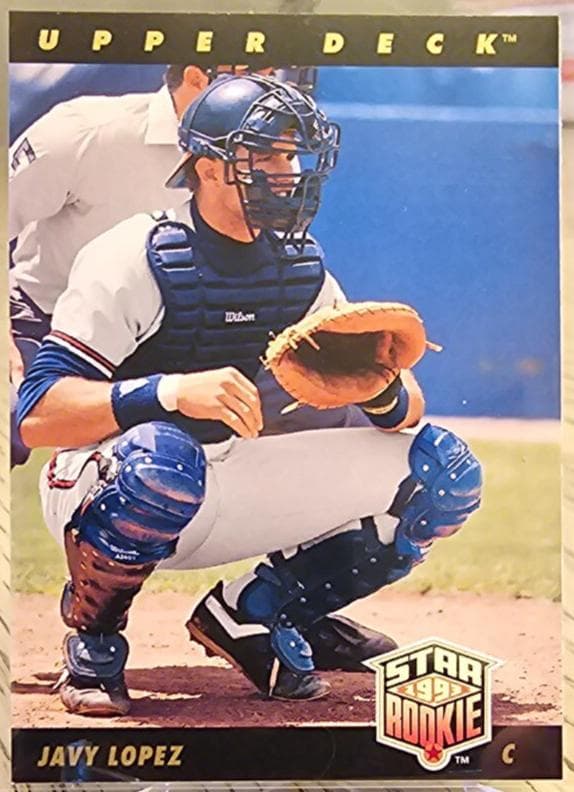Javy Lopez 1993 upper-deck Upper Deck