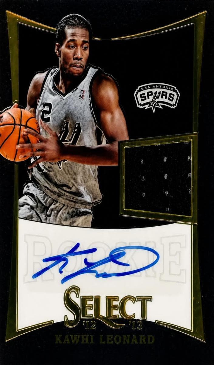 Kawhi Leonard 2012 panini