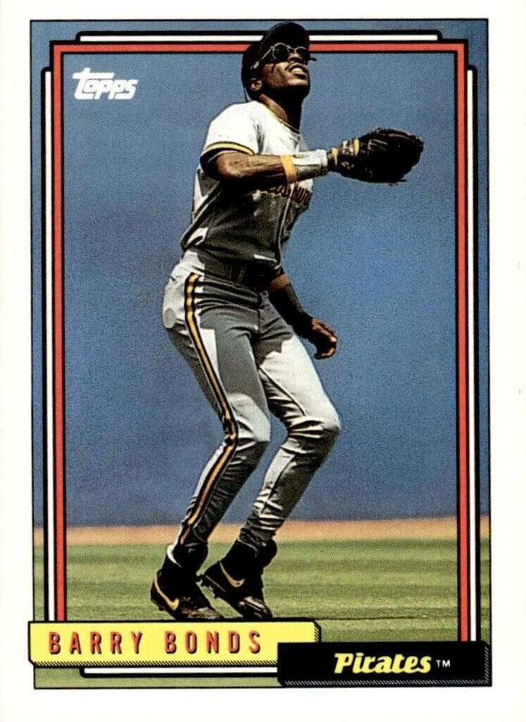Barry Bonds 1992 topps Topps