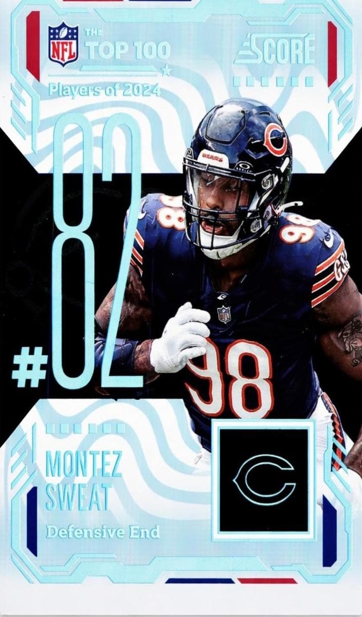 Montez Sweat 2025 panini Score