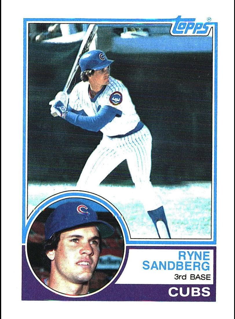 Ryne Sandberg trading card