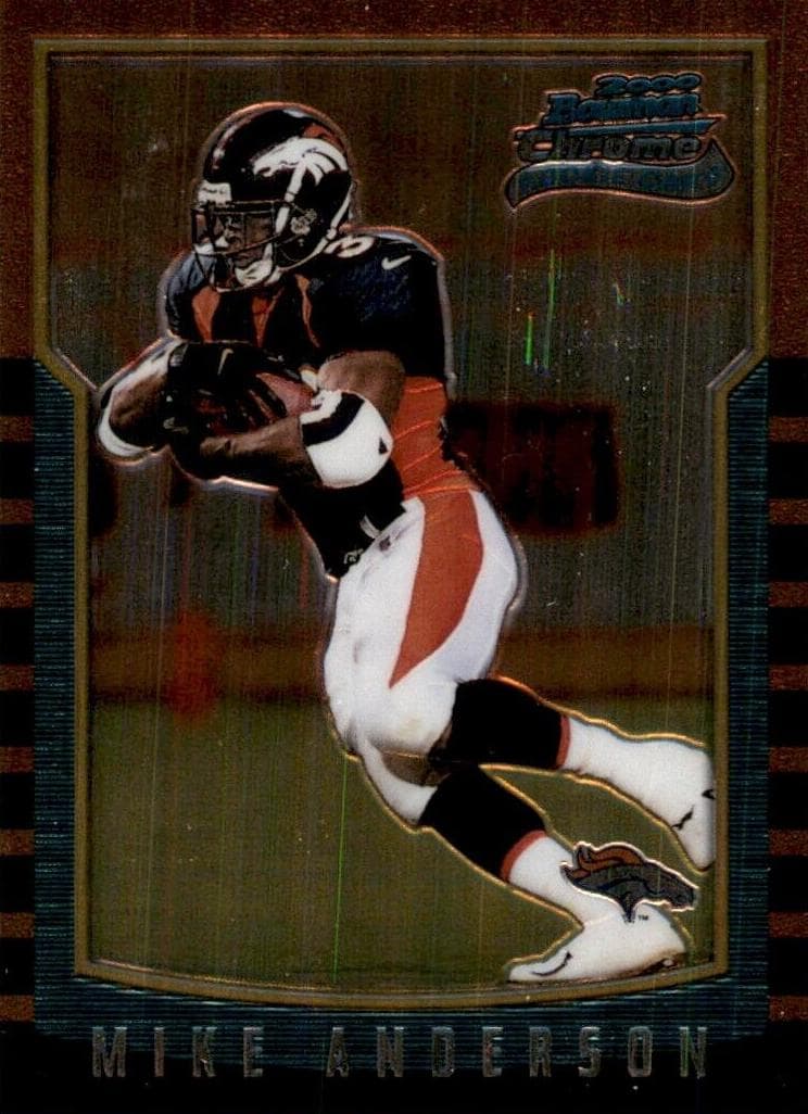 Mike Anderson trading card