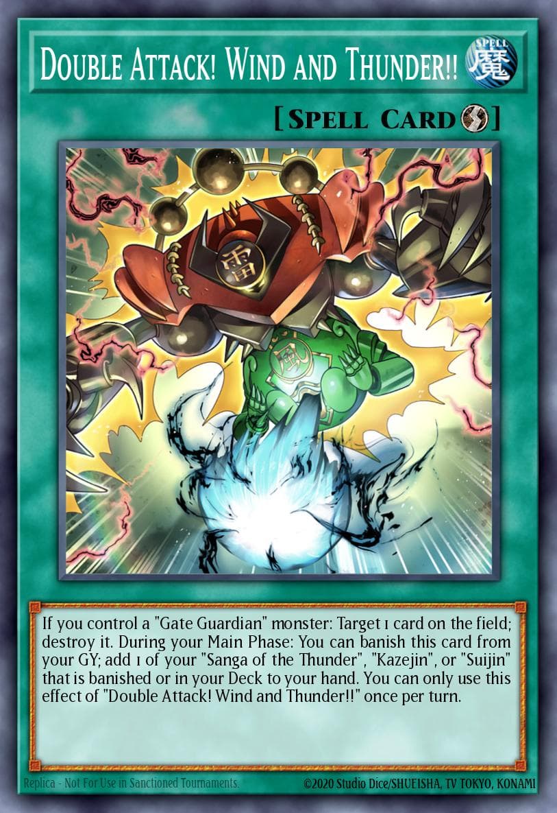 Double Attack! Wind and Thunder!! 2023 Yu-Gi-Oh! Maze of Memories