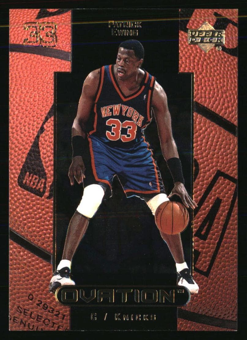 Patrick Ewing 1999 upper-deck Ovation