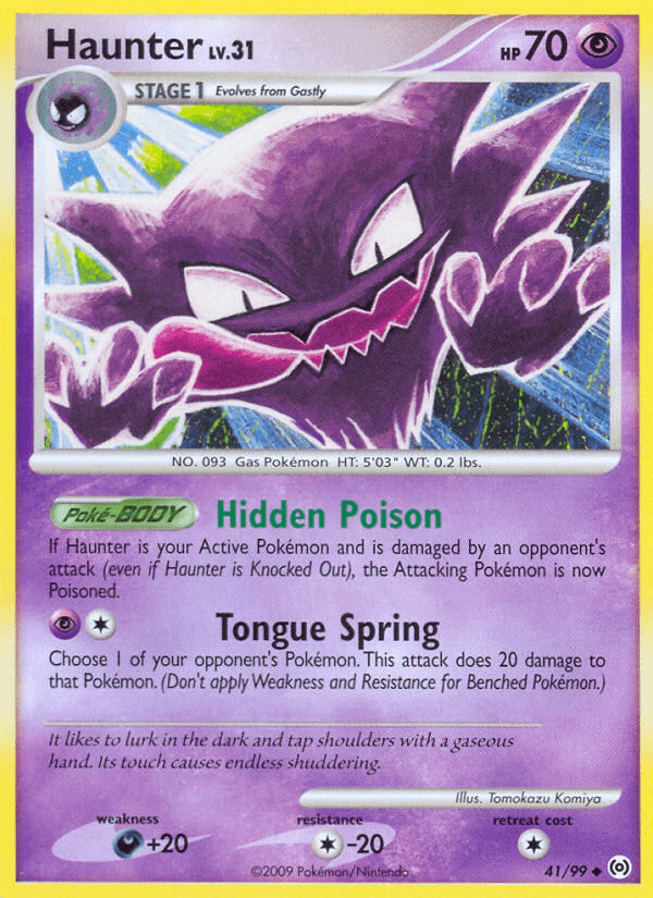 Haunter 2009 Pokemon Arceus