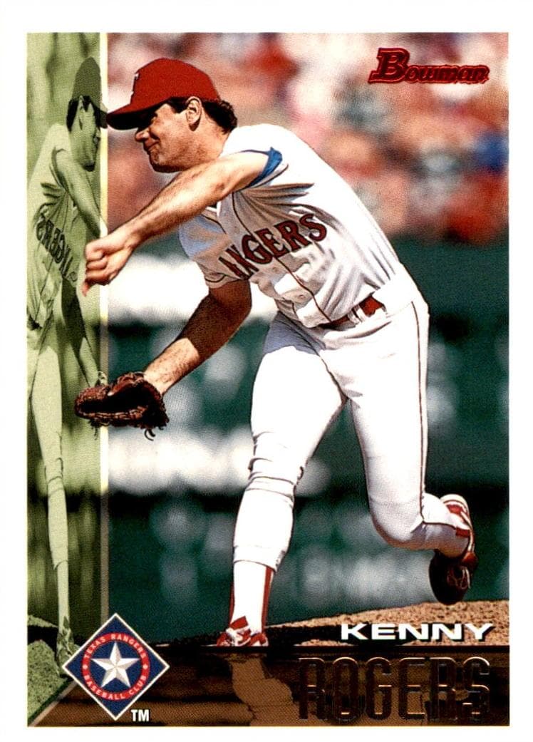 Kenny Rogers 1995 bowman Bowman