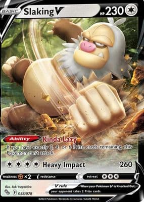 Slaking V trading card