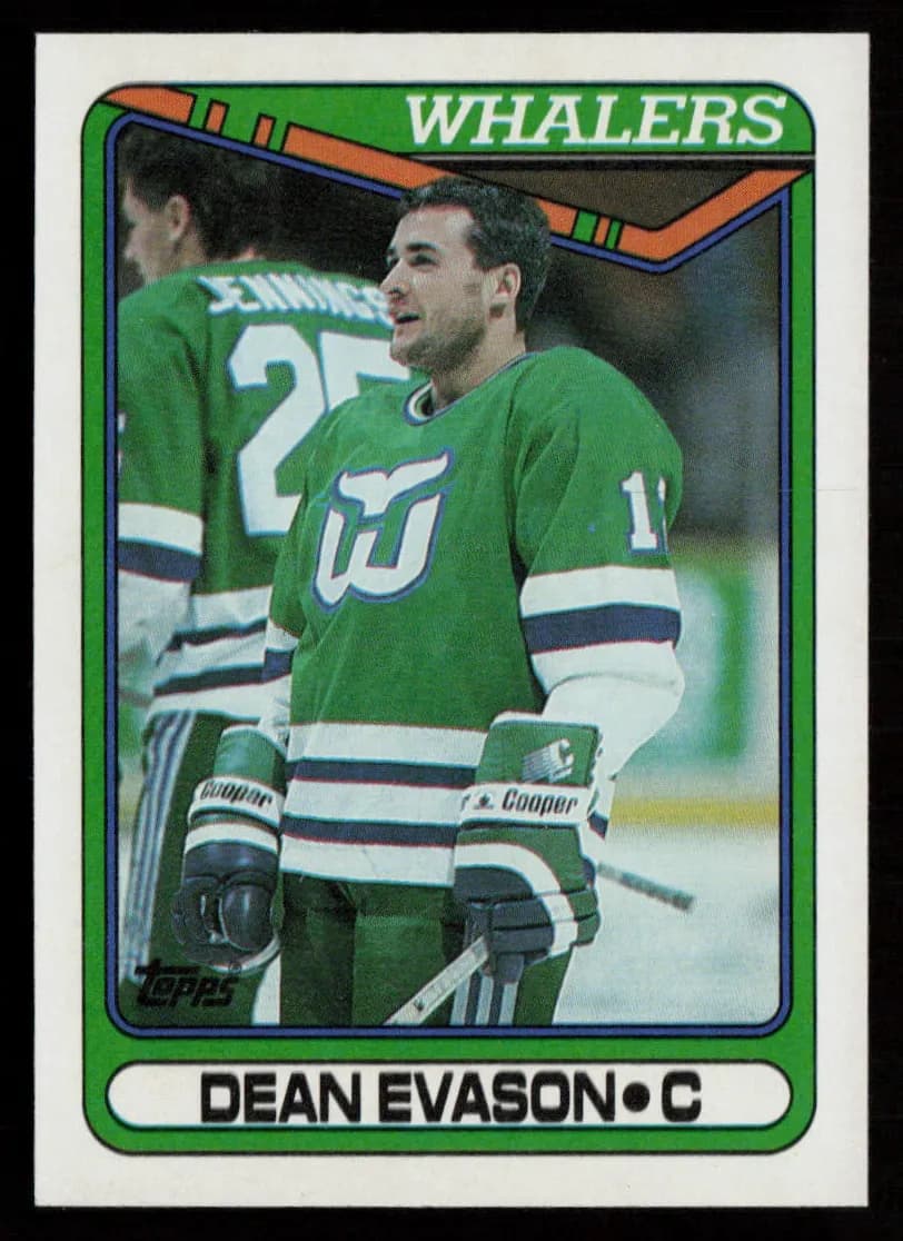 Dean Evason 1990 topps Topps