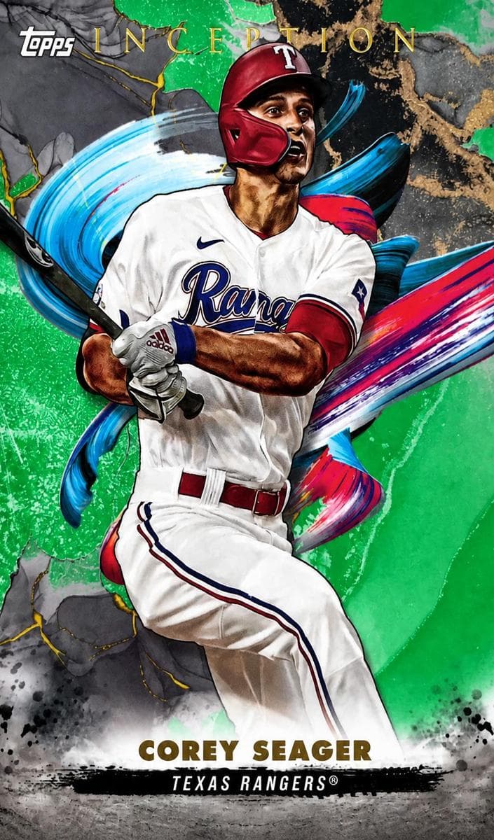 Corey Seager 2023 topps Topps Inception