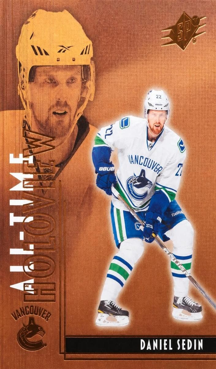 Daniel Sedin trading card