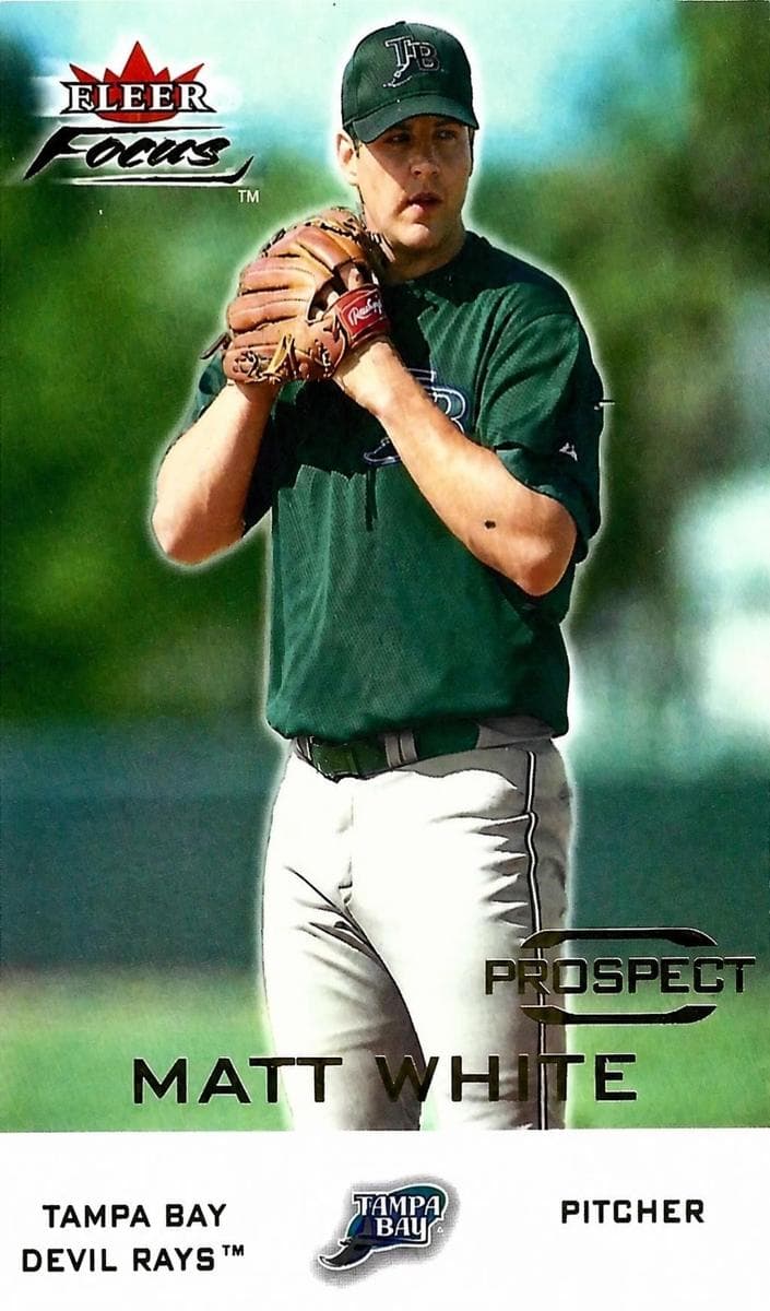 Matt White 2001 fleer Fleer Platinum