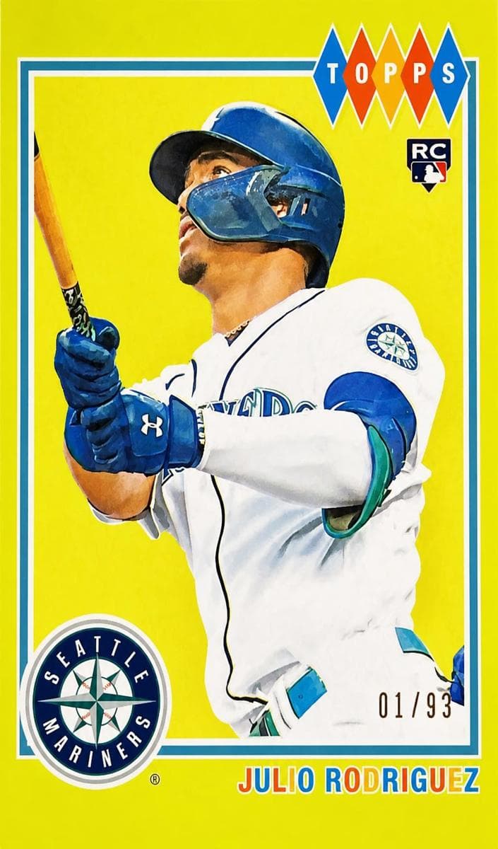 Julio Rodriguez 2022 topps