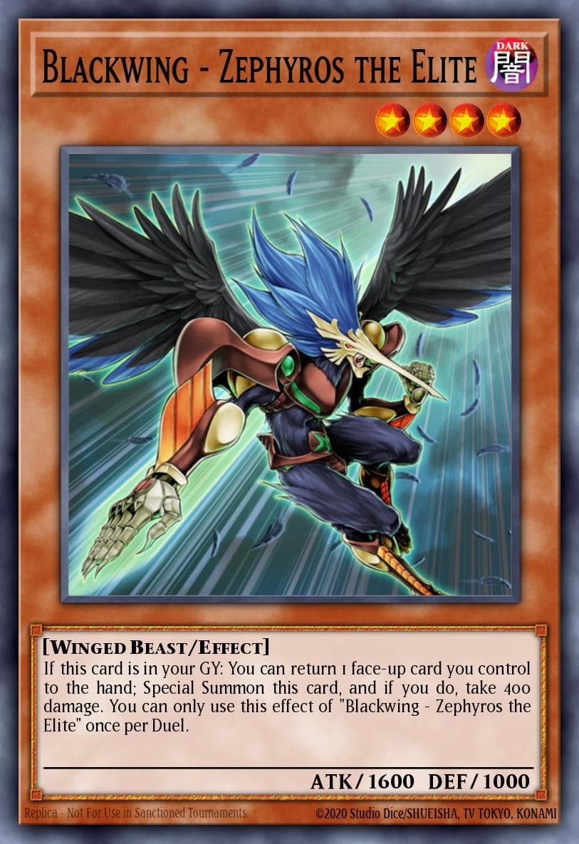 Blackwing - Zephyros the Elite #DP11-EN012