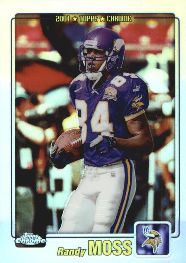 Randy Moss 2001 topps