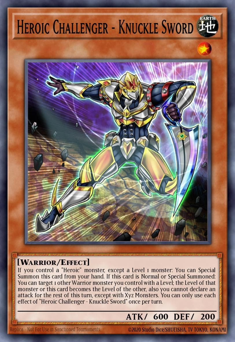 Heroic Challenger - Knuckle Sword #DIFO-EN015