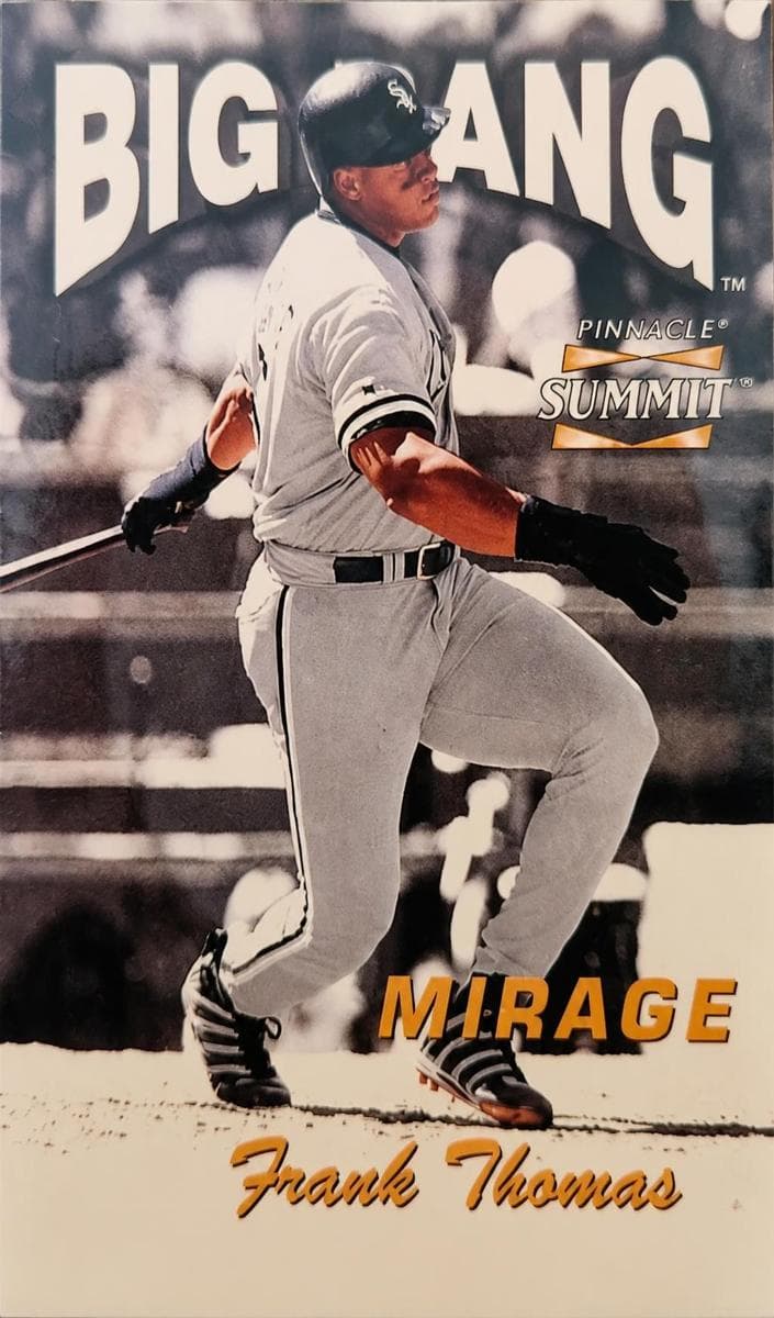 Frank Thomas 1996 unknown Pinnacle Summit