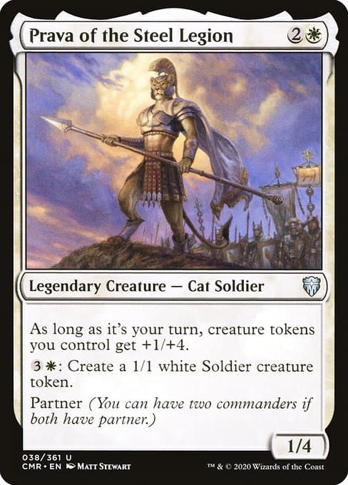 Prava of the Steel Legion 2020 Magic: The Gathering Commander Legends