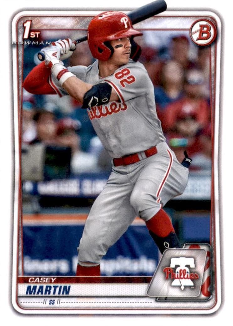 Casey Martin 2020 bowman Bowman Draft