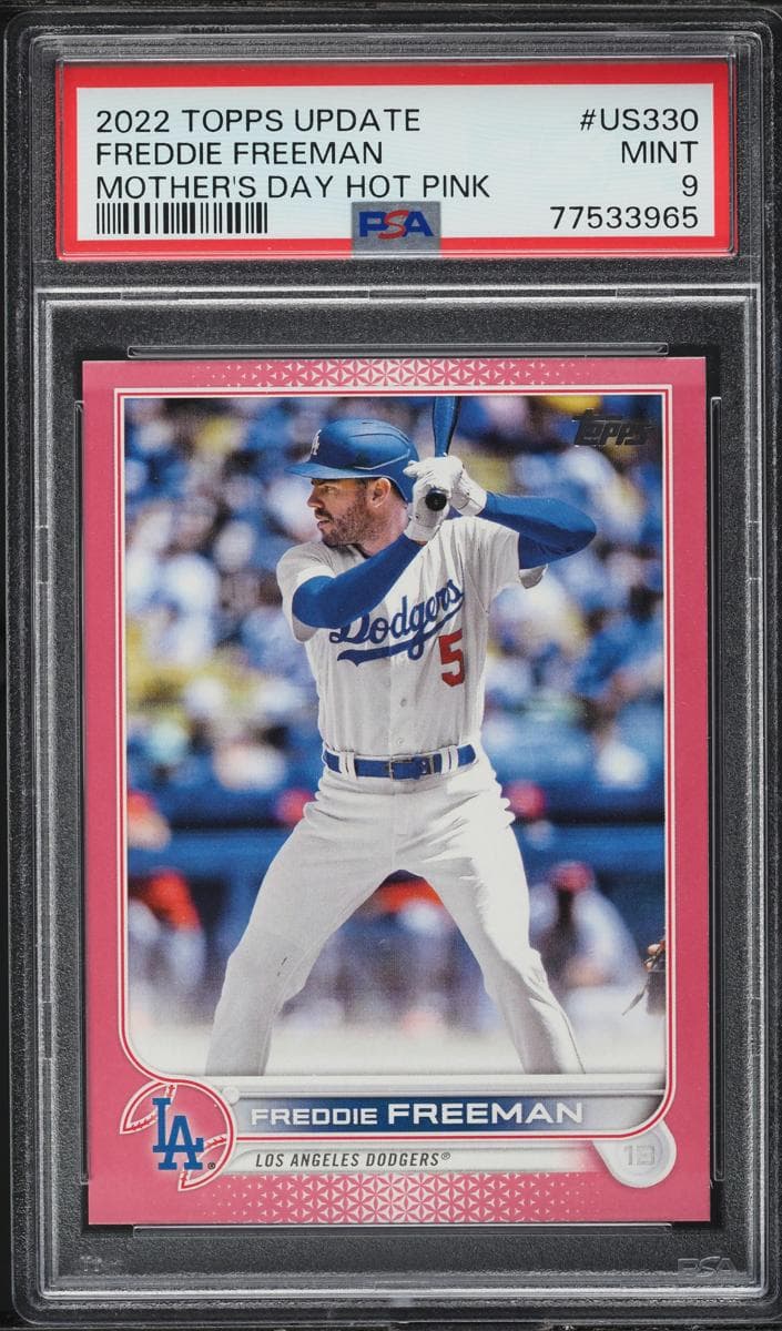 Freddie Freeman 2022 topps Topps Update