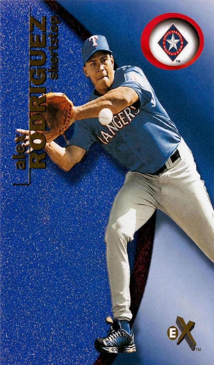 Alex Rodriguez 2001 fleer Fleer E-X