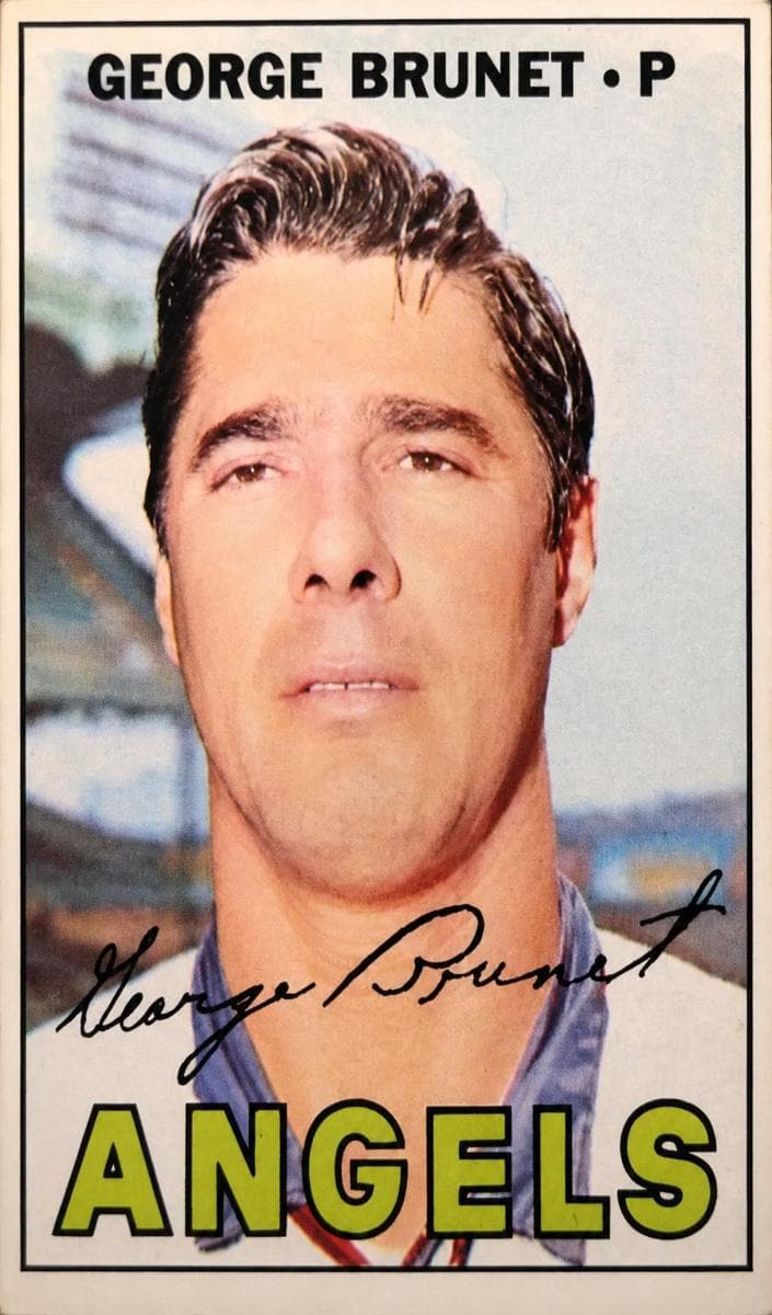 George Brunet 1967 topps