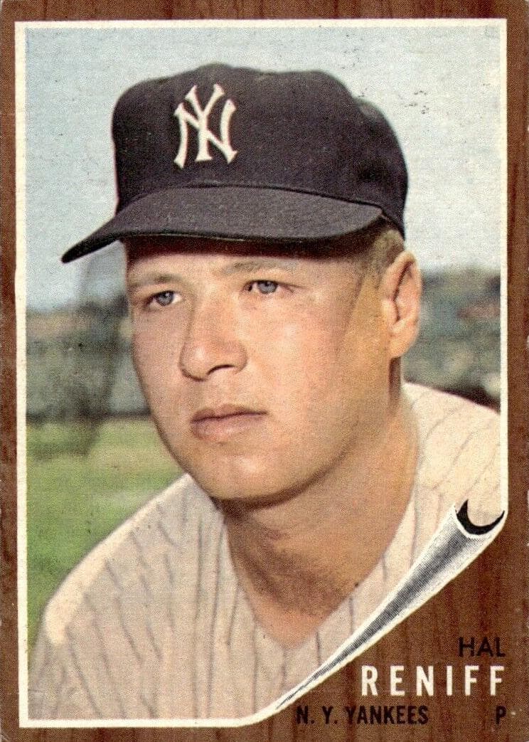 Hal Reniff 1962 topps Topps