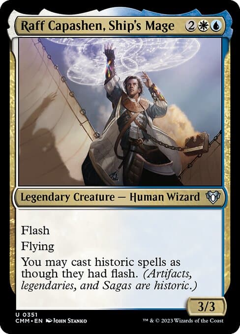 Raff Capashen, Ship's Mage #202