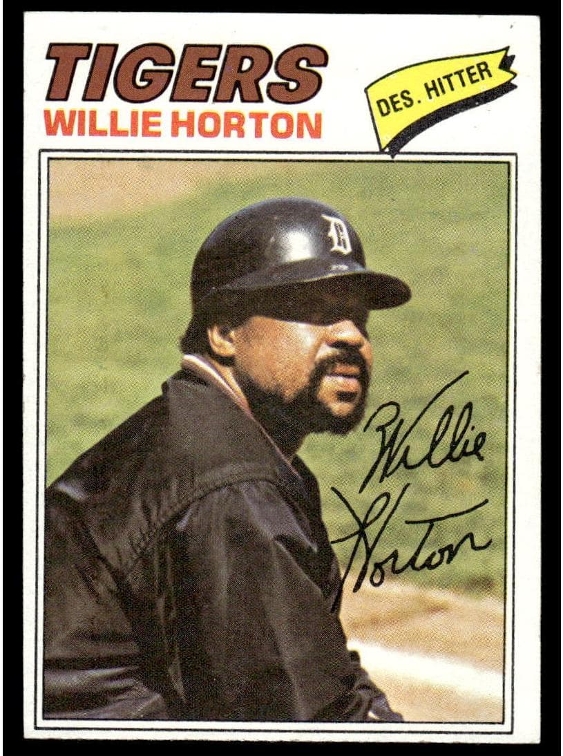 Willie Horton 1977 topps Topps