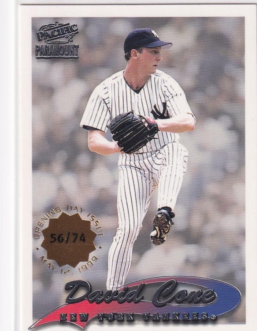 David Cone 1999 unknown Pacific Paramount