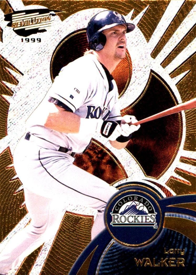 Larry Walker 1999 panini Pacific Revolution