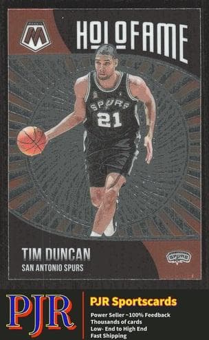 Tim Duncan 2020 panini Panini Mosaic