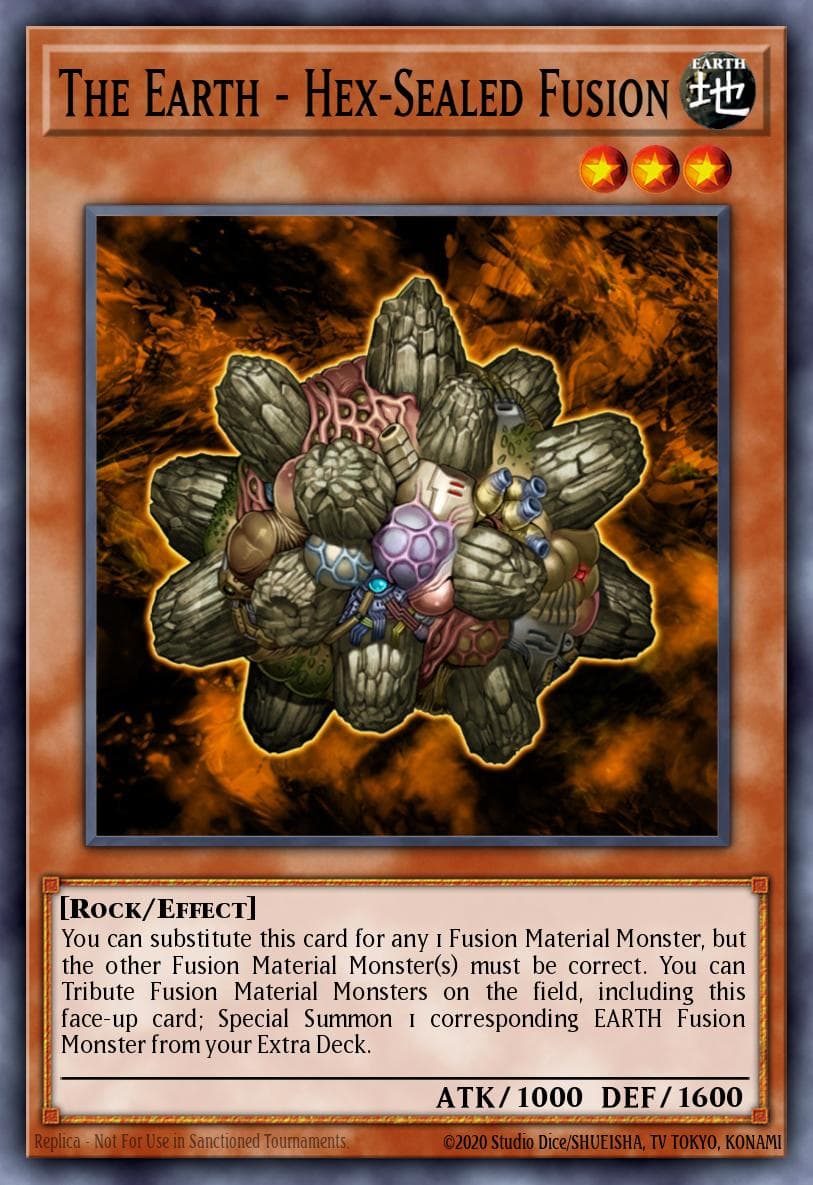 The Earth - Hex-Sealed Fusion #FET-EN029