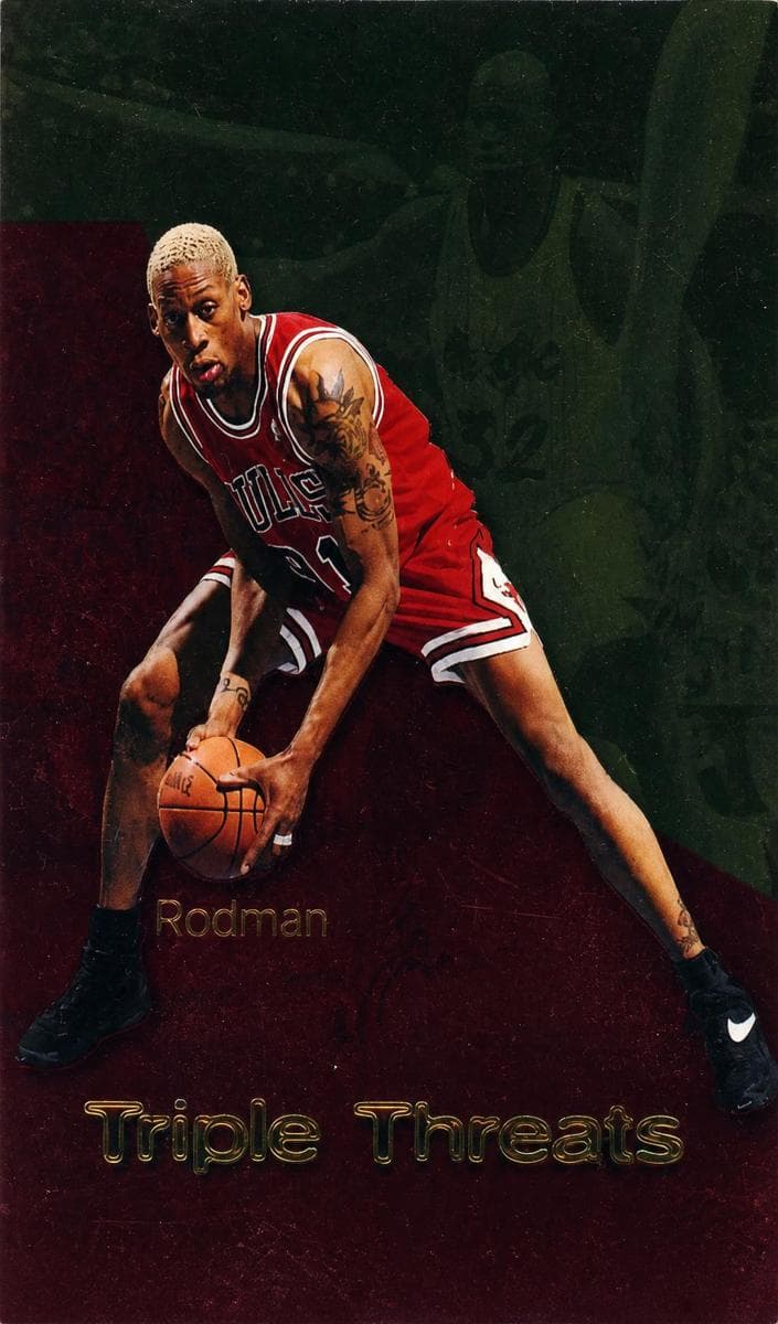 Dennis Rodman 1996 fleer