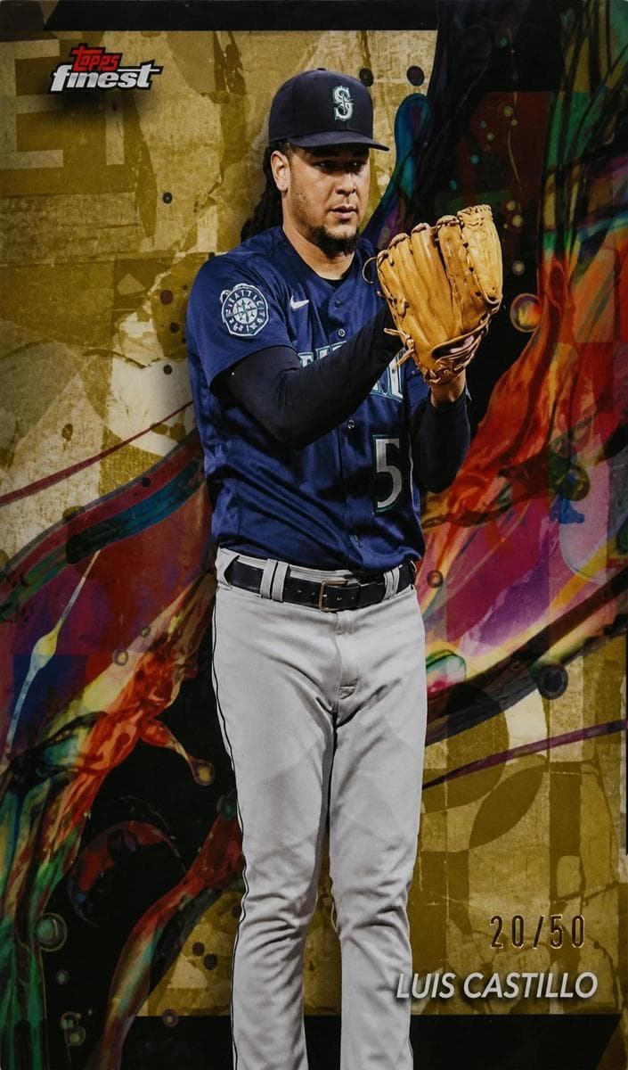 Luis Castillo trading card