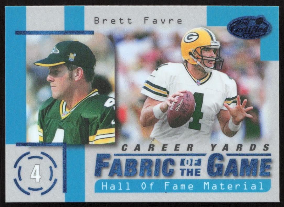 Brett Favre 1999 leaf